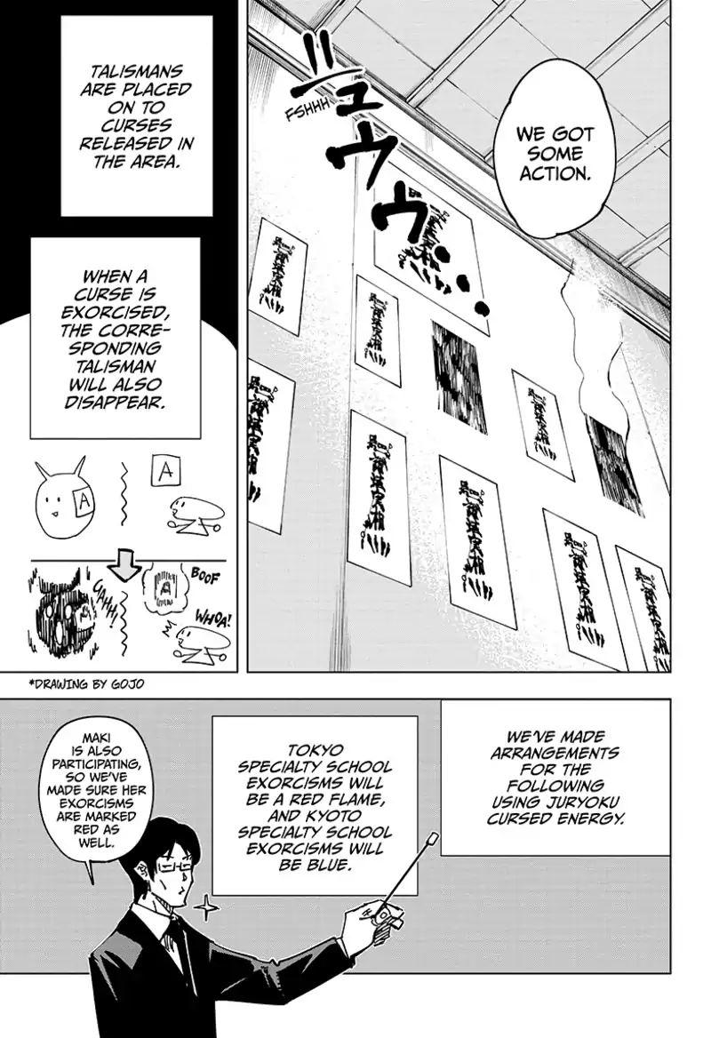 Jujutsu Kaisen Chapter 40: Kyoto Sister School Goodwill Event - Team Battle, Part 7 page 13 - Mangakakalot