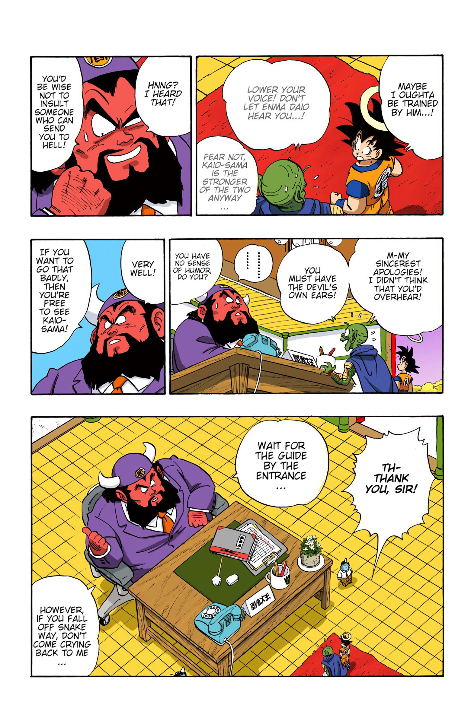 Dragon Ball - Full Color Edition Vol.17 Chapter 205: A Warrior In Hell page 10 - Mangakakalot