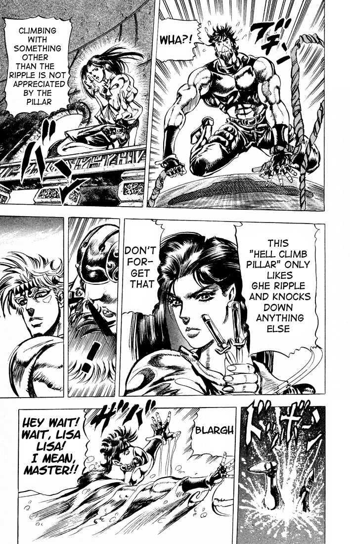 Jojo's Bizarre Adventure Vol.8 Chapter 73 : Concentrated Ripple Power page 8 - 
