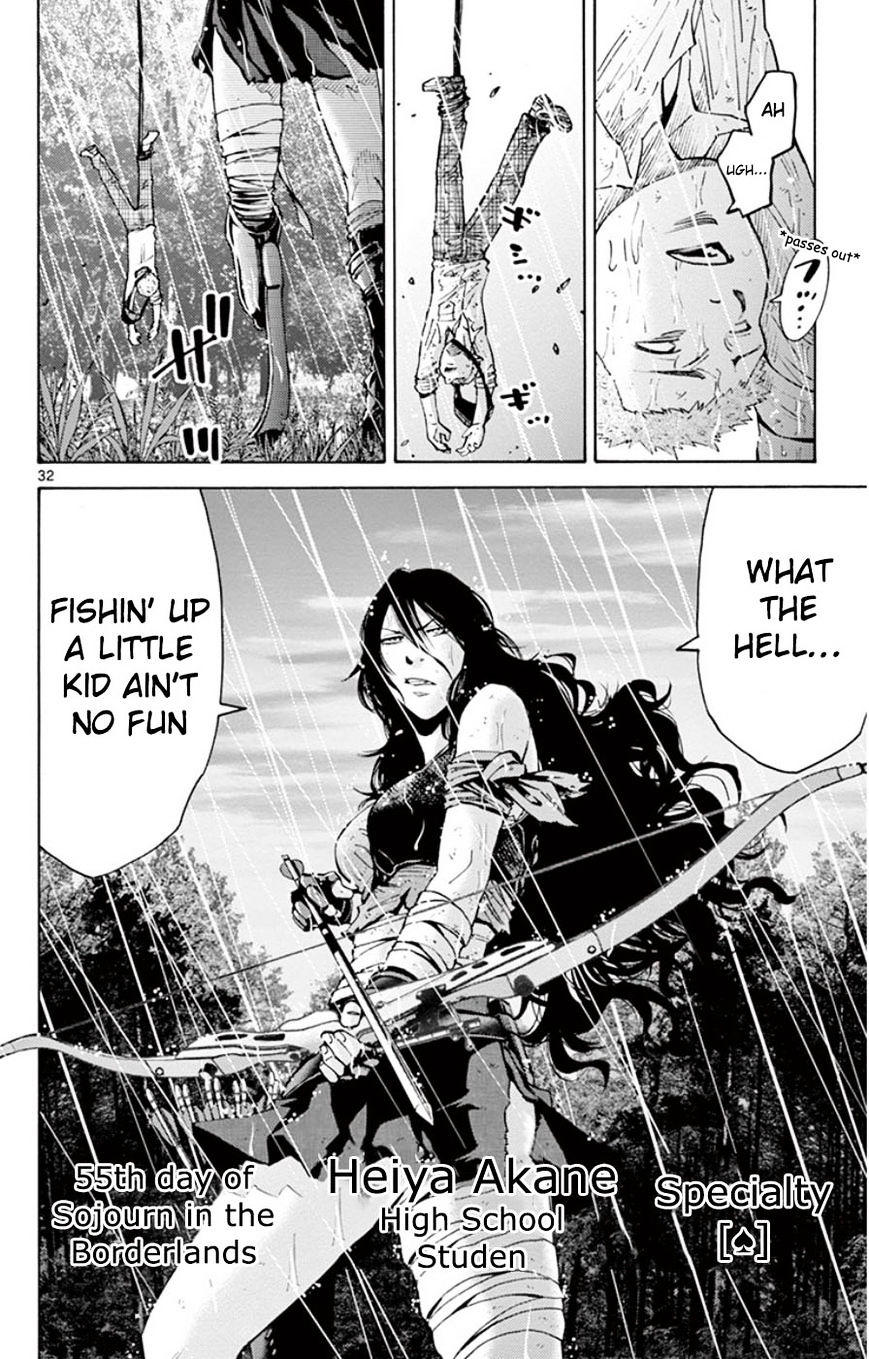 Imawa No Kuni No Alice Chapter 49.3 : Side Story 5 - King Of Spades (3) page 34 - Mangakakalot