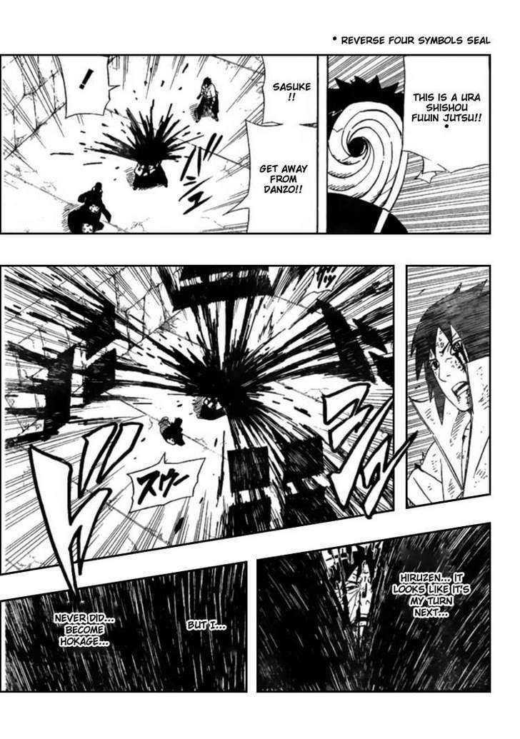 Naruto Vol.51 Chapter 481 : Danzo's Death!!  