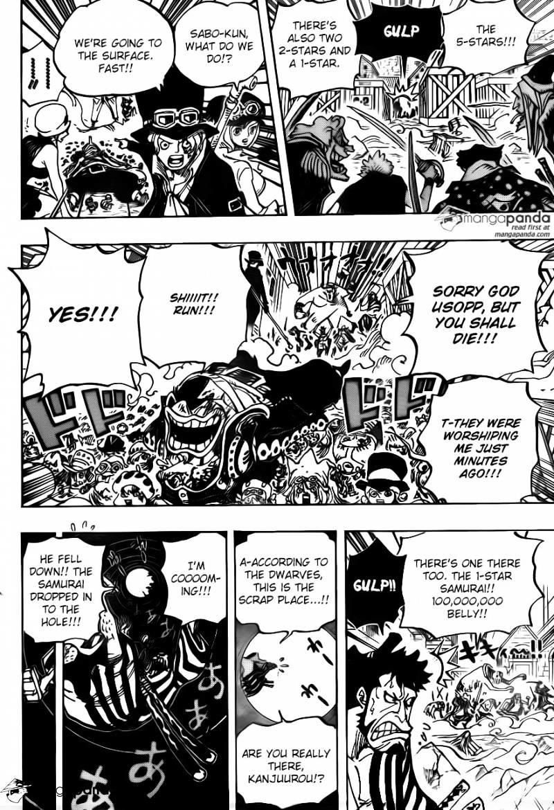 Read One Piece Chapter 746 : Stars on Mangakakalot