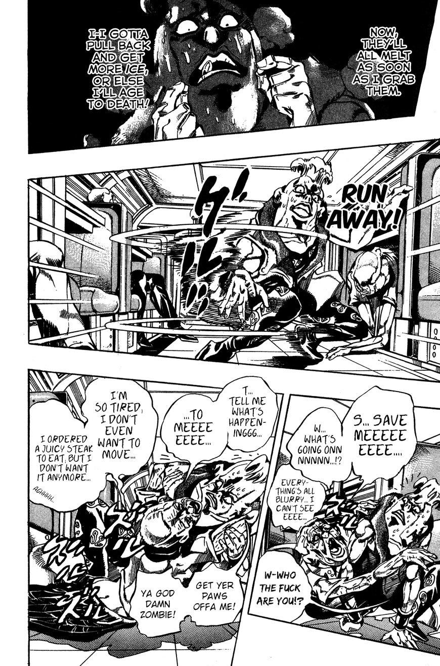 Jojo's Bizarre Adventure Vol.53 Chapter 491 : The Grateful Dead - Part 4 page 4 - 