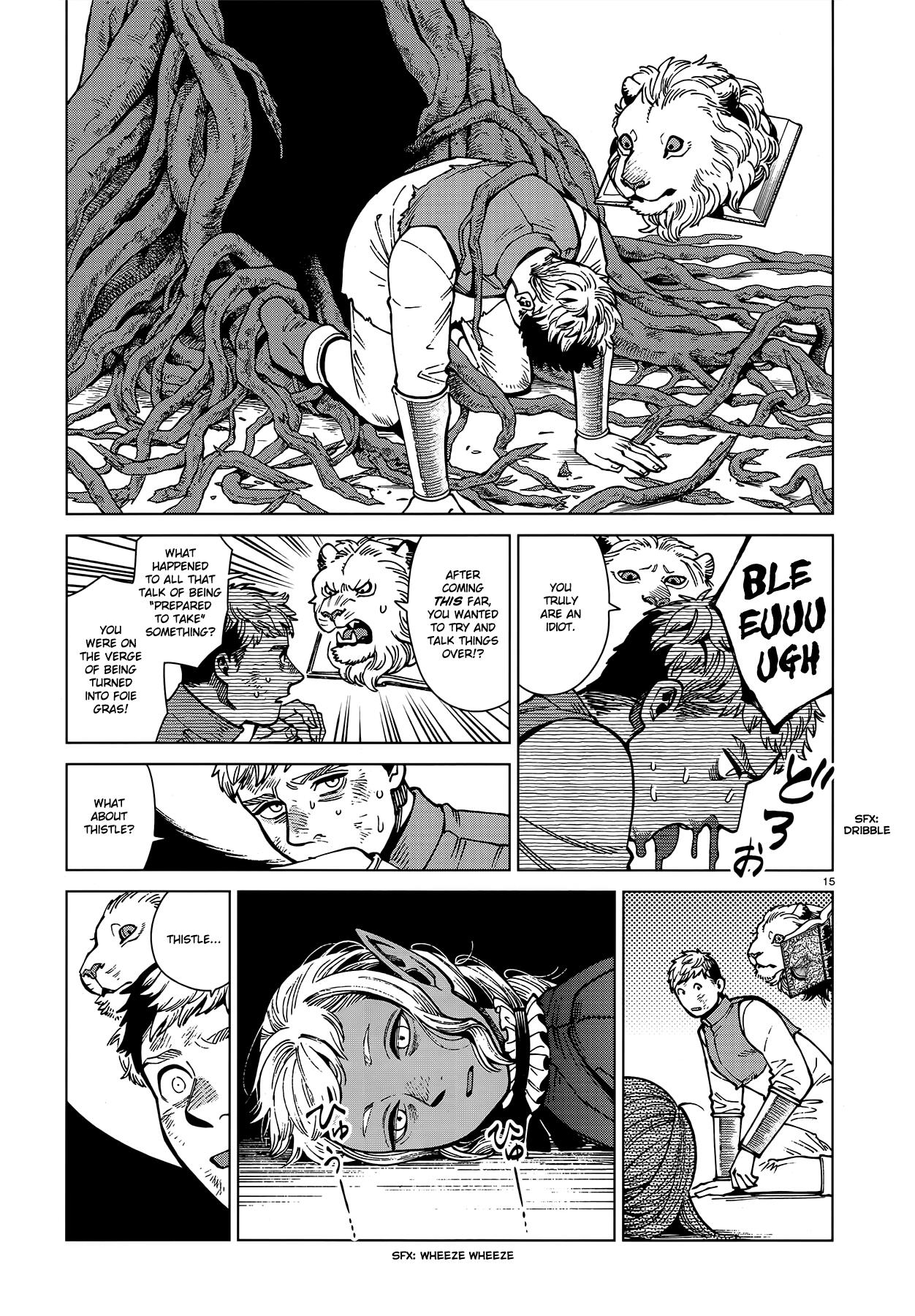 Dungeon Meshi Chapter 72: Thistle V page 15 - Mangakakalot