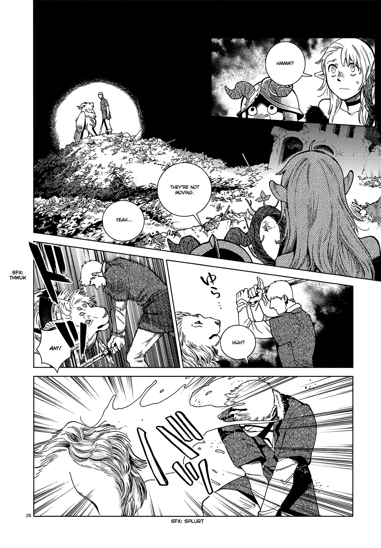 Dungeon Meshi Chapter 88: Winged Lion Iii page 26 - Mangakakalot