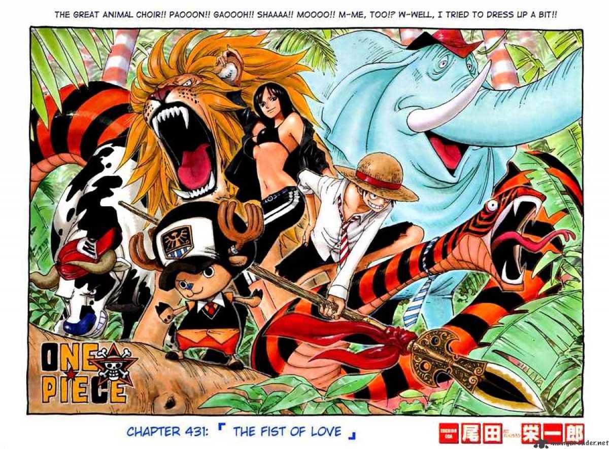 One Piece Chapter 431 : Fist Of Love page 2 - Mangakakalot