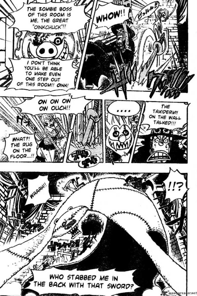 One Piece Chapter 447 : Surprise Zombie page 13 - Mangakakalot