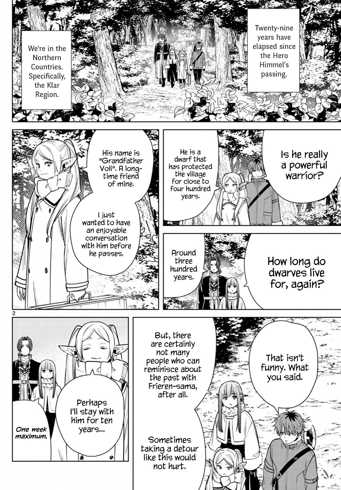 Sousou No Frieren Chapter 33: Grandfather Voll page 2 - Mangakakalot