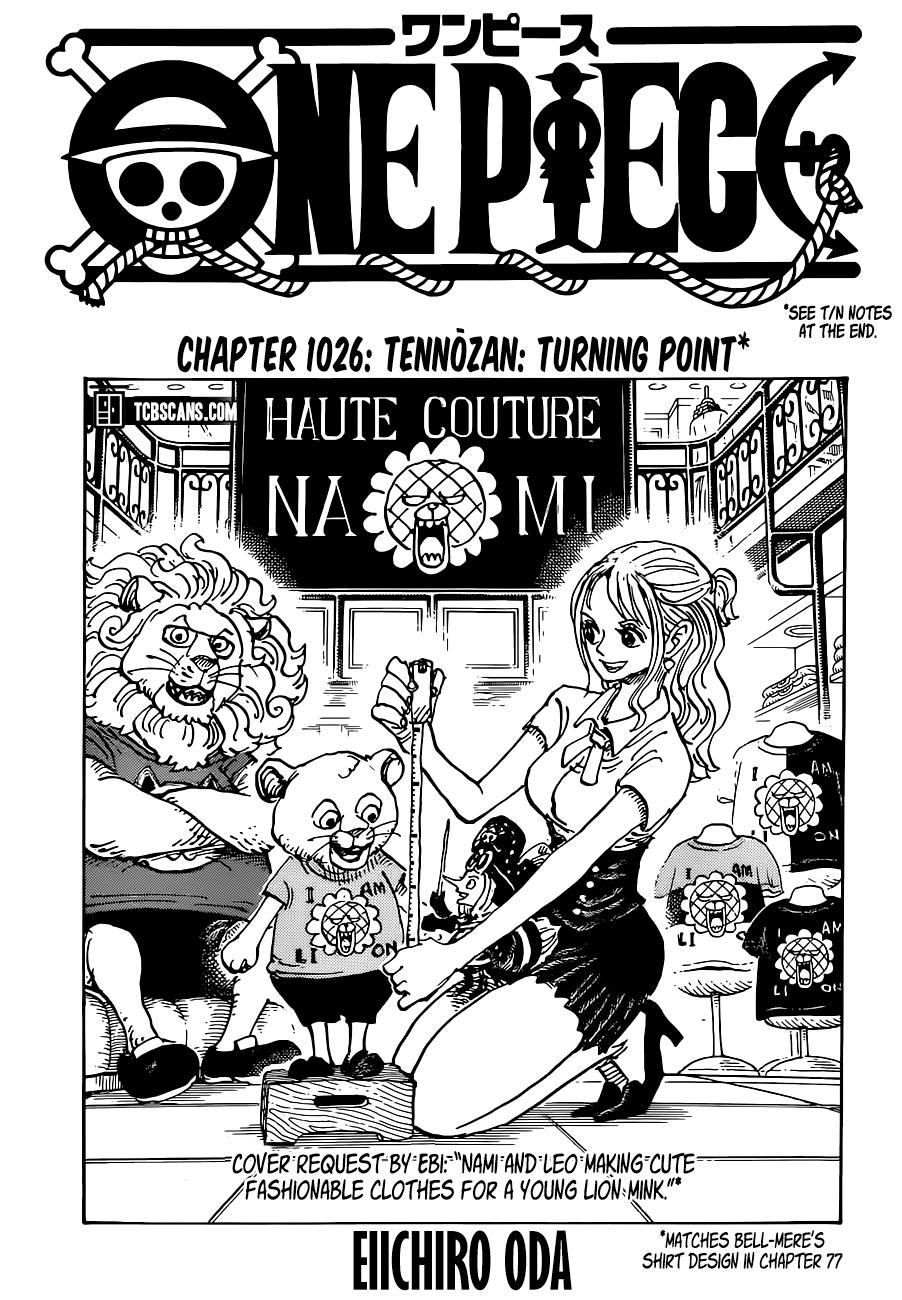 Read One Piece Chapter 1062 on Mangakakalot