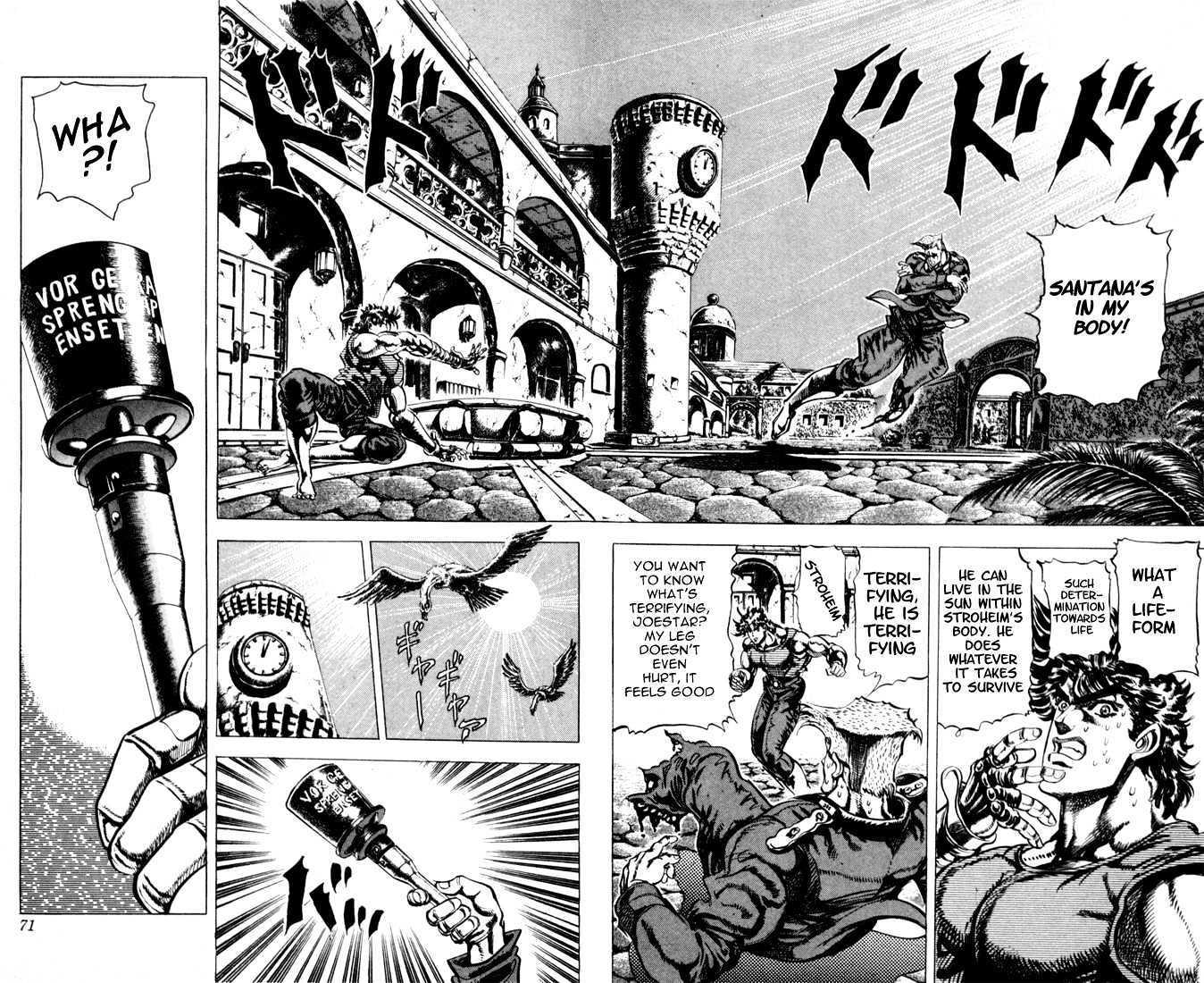 Jojo's Bizarre Adventure Vol.7 Chapter 61 : The End Of A Proud Man page 5 - 