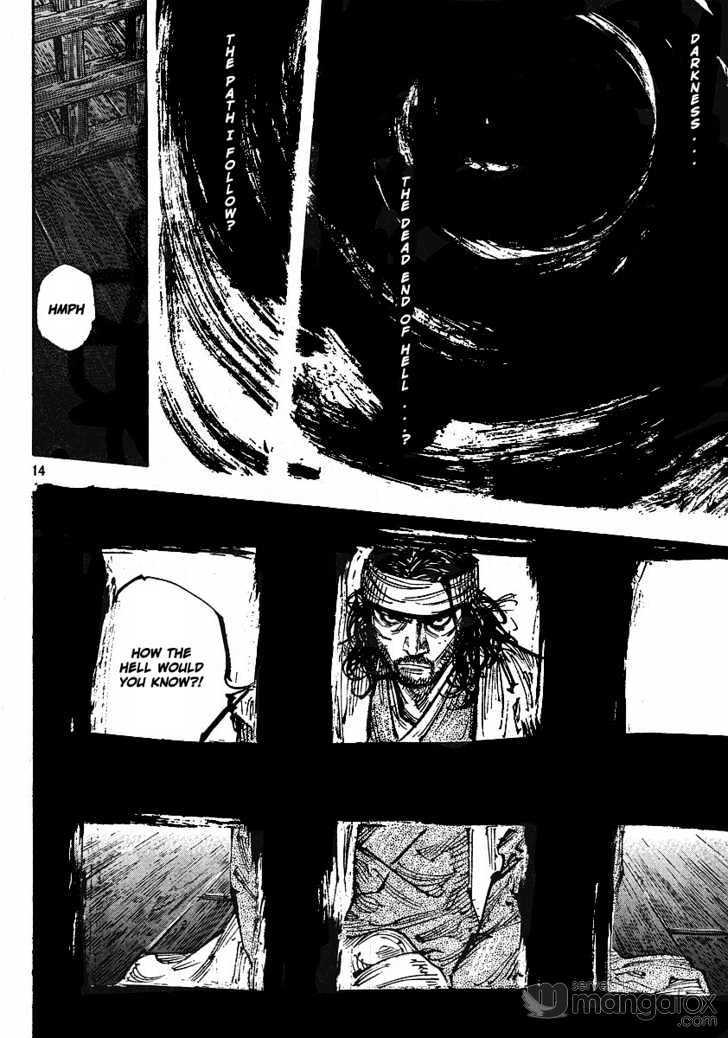 Vagabond Vol.29 Chapter 252 : An Inprisoned Musashi page 14 - Mangakakalot