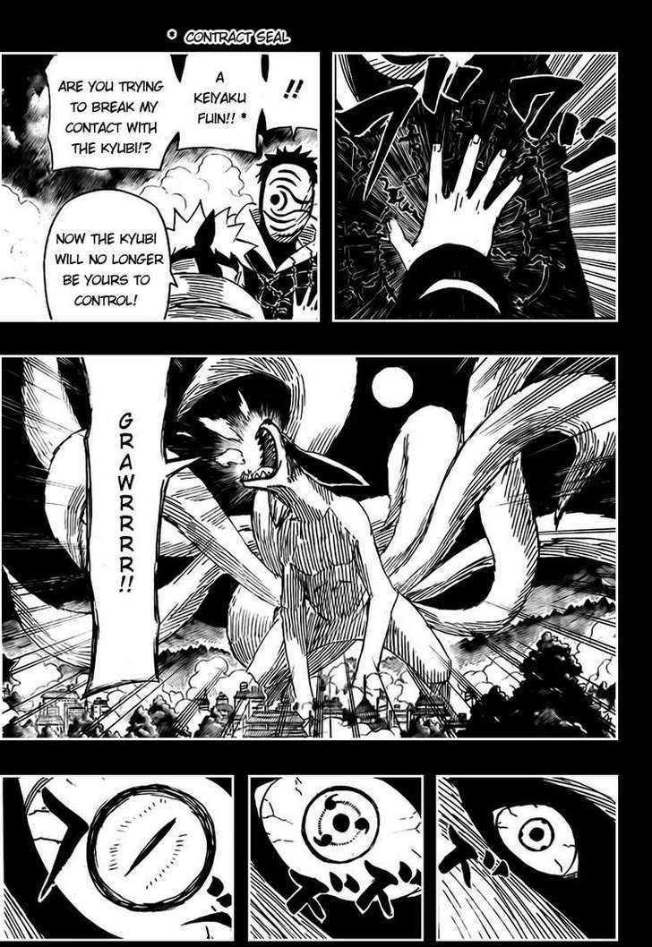 Vol.53 Chapter 503 – Minato’s Dead Demon Consuming Seal!! | 5 page