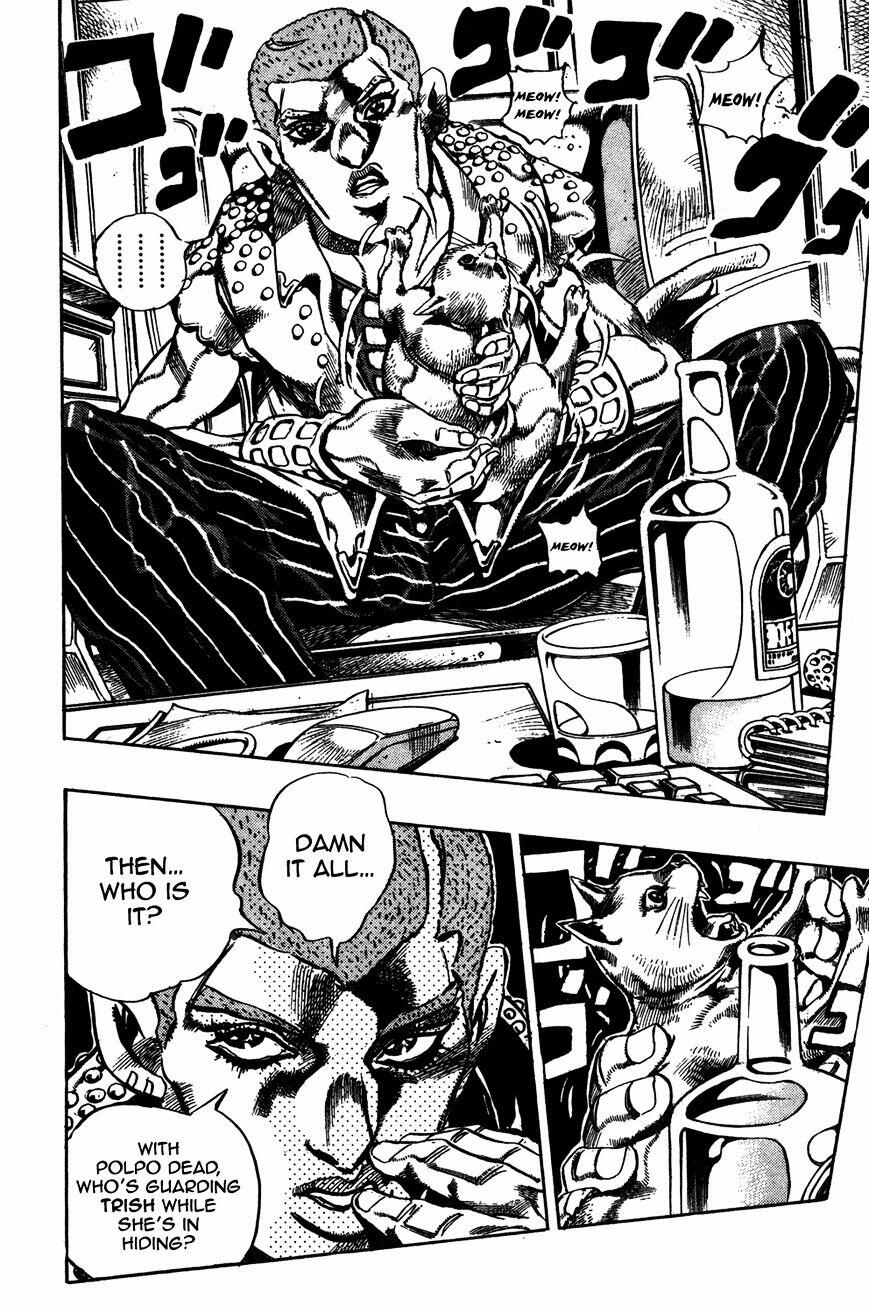 Jojo's Bizarre Adventure Vol.50 Chapter 469 : Officer Buccellati; First Orders From The Boss page 20 - 