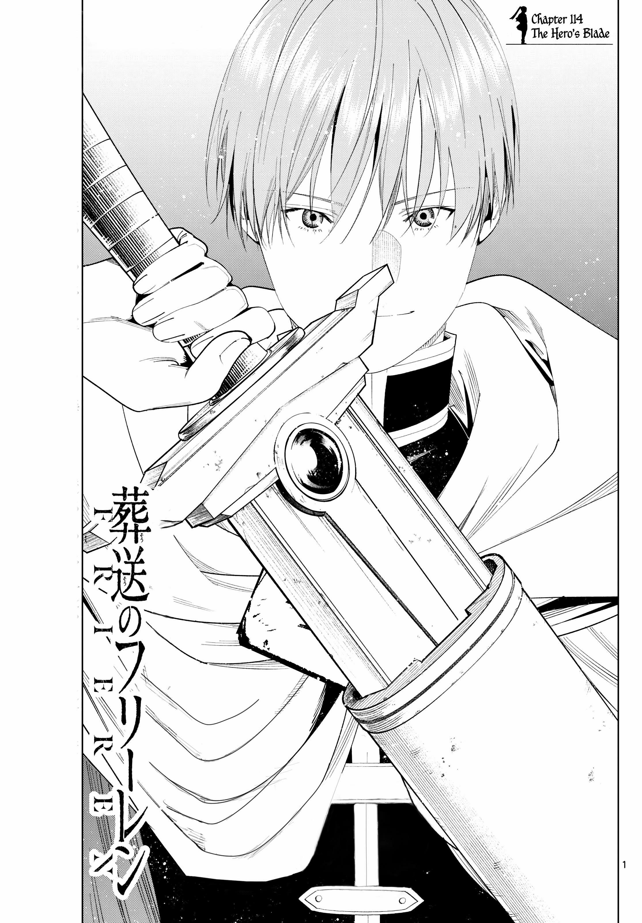 Sousou No Frieren Chapter 114: The Hero's Blade page 1 - Mangakakalot
