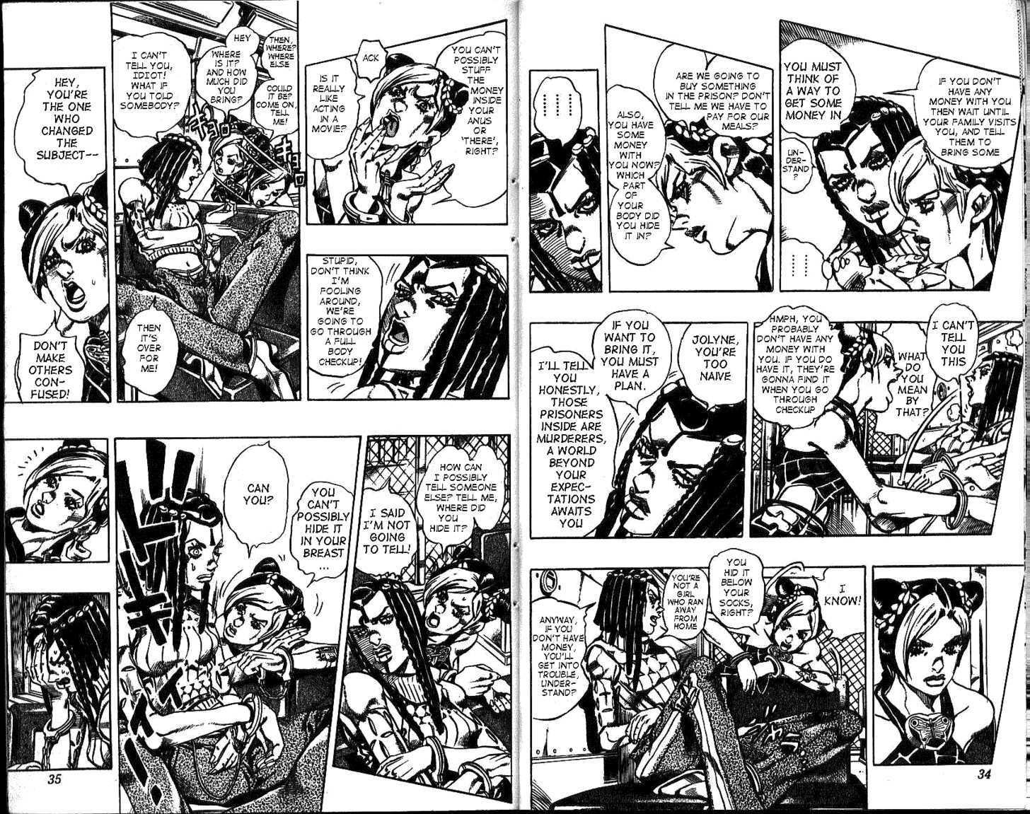 Jojo's Bizarre Adventure Vol.64 Chapter 595 : Stone Ocean (1) page 17 - 