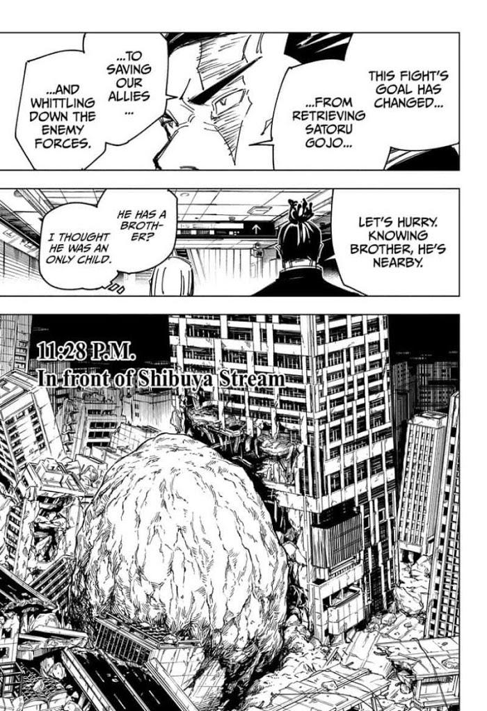 Jujutsu Kaisen Chapter 133: The Shibuya Incident, Part.. page 3 - Mangakakalot