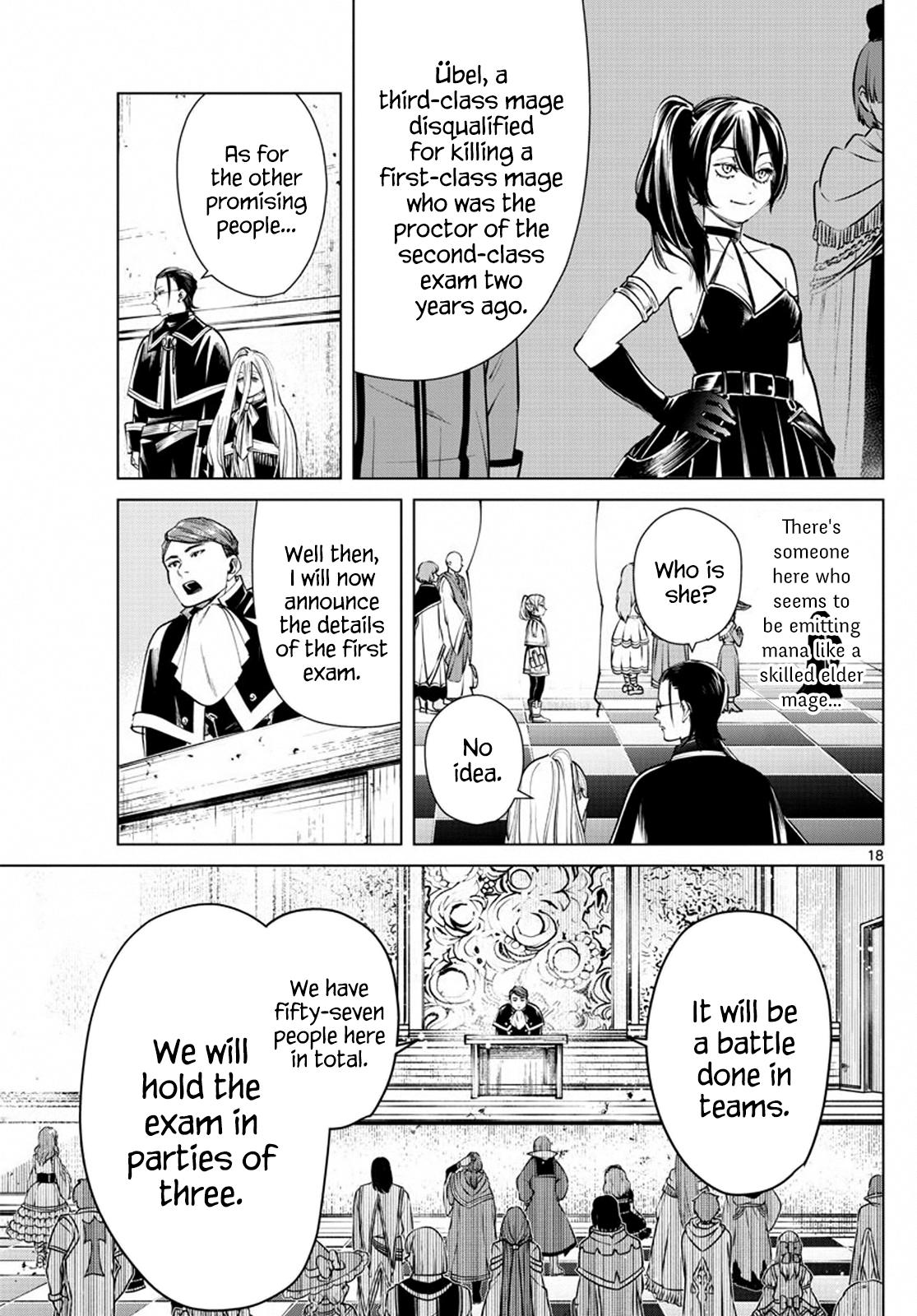 Sousou No Frieren Chapter 37: First Class Exam page 18 - Mangakakalot