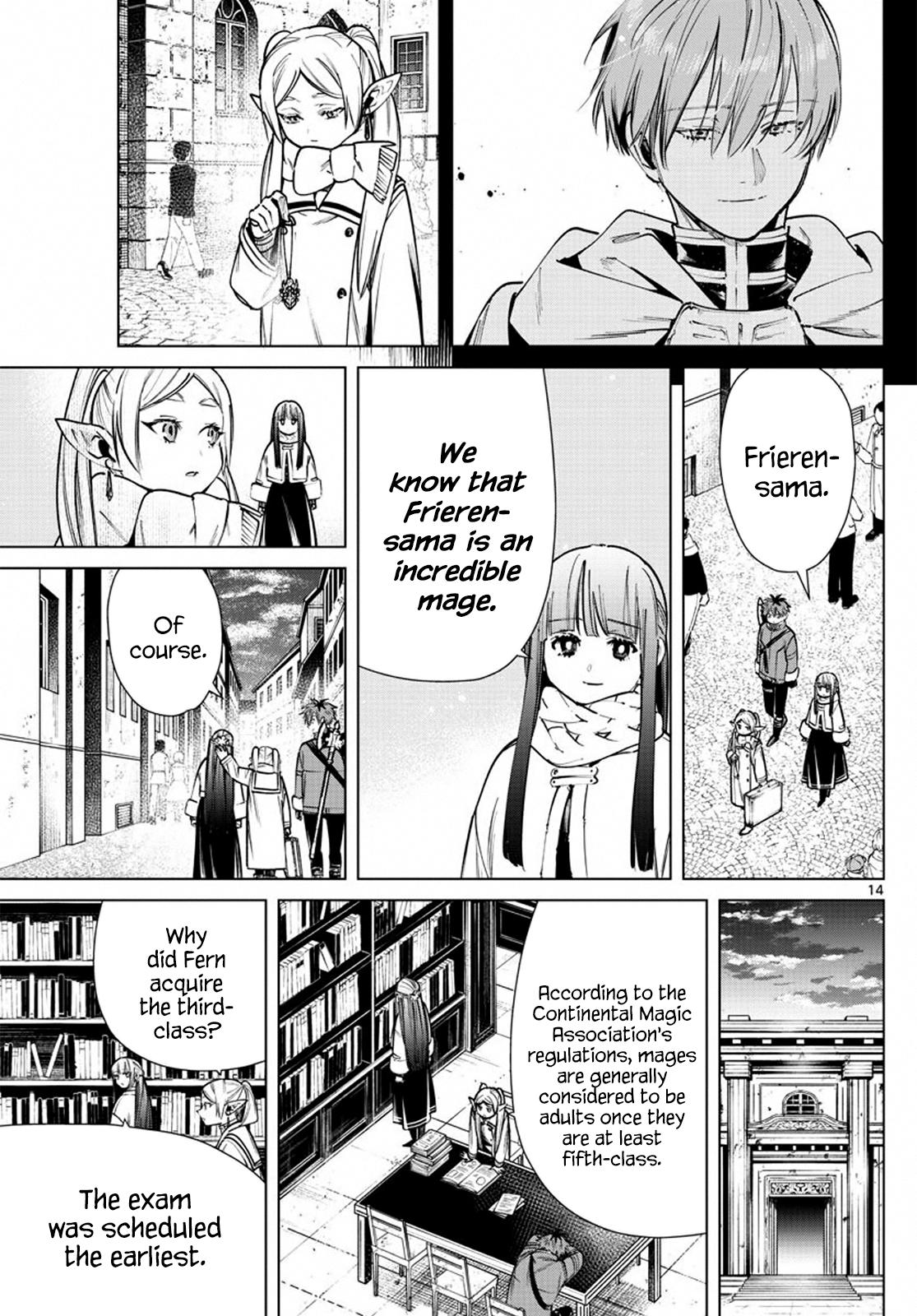 Sousou No Frieren Chapter 37: First Class Exam page 14 - Mangakakalot