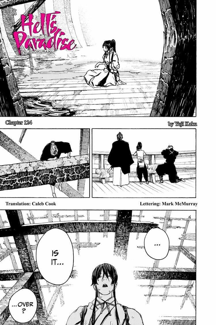 Hell's Paradise: Jigokuraku Chapter 124 page 1 - Mangakakalot