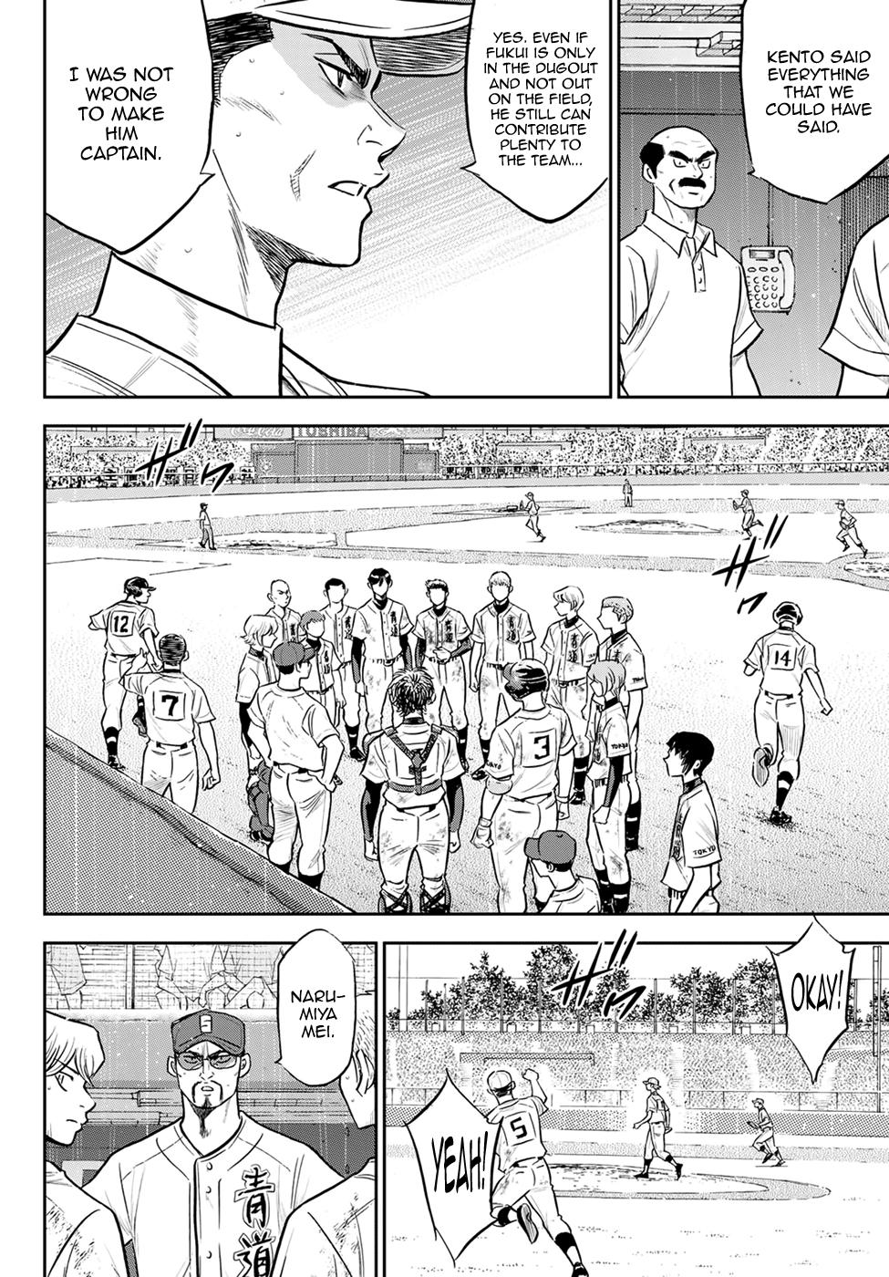 Read Daiya No A - Act Ii Chapter 296: What Makes An Ace - Manganelo