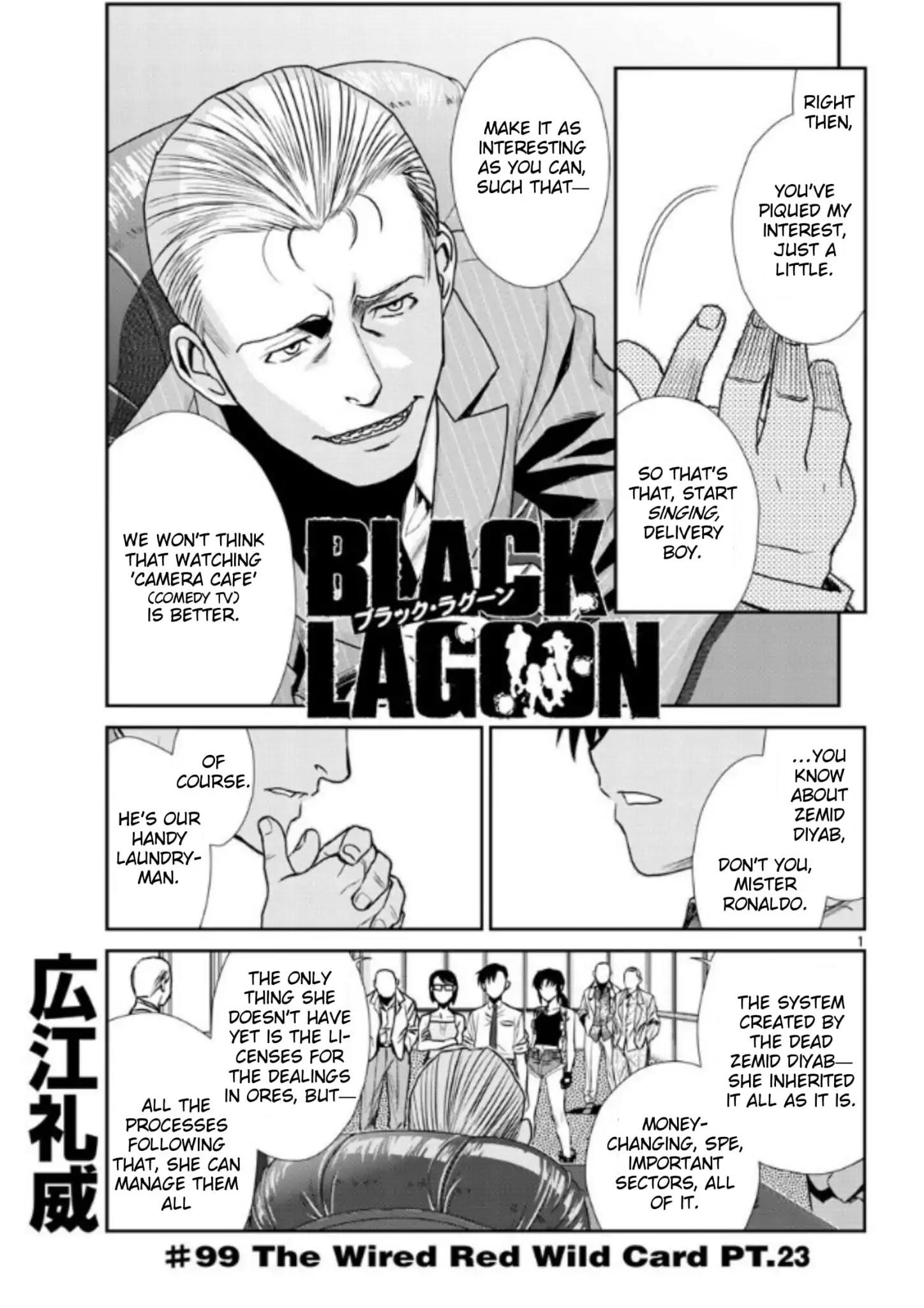 Black Lagoon Chapter 99 Manhuascan Work