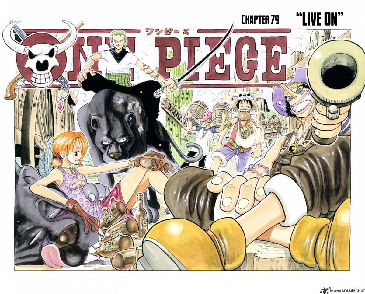 One Piece Chapter 79 : To Live page 3 - Mangakakalot