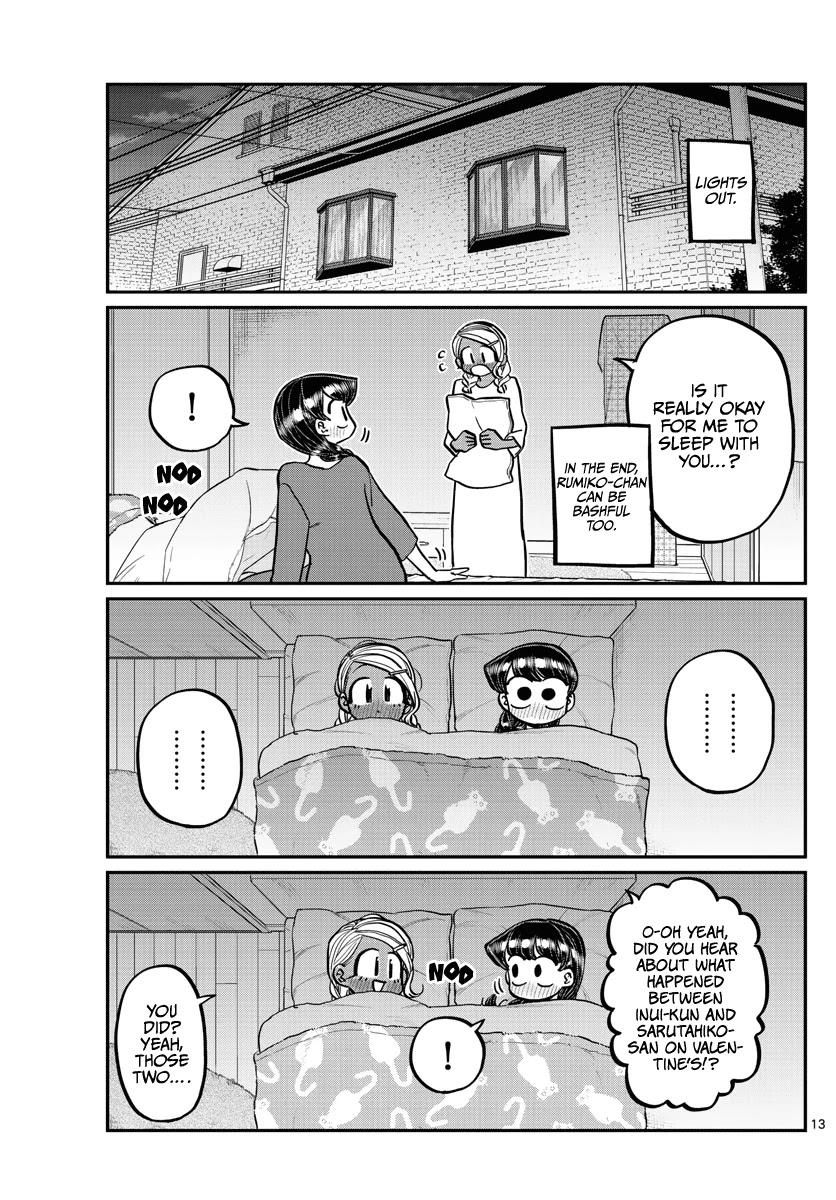 Komi-San Wa Komyushou Desu Chapter 313: Sleepover 2 - Komi San Manga Online
