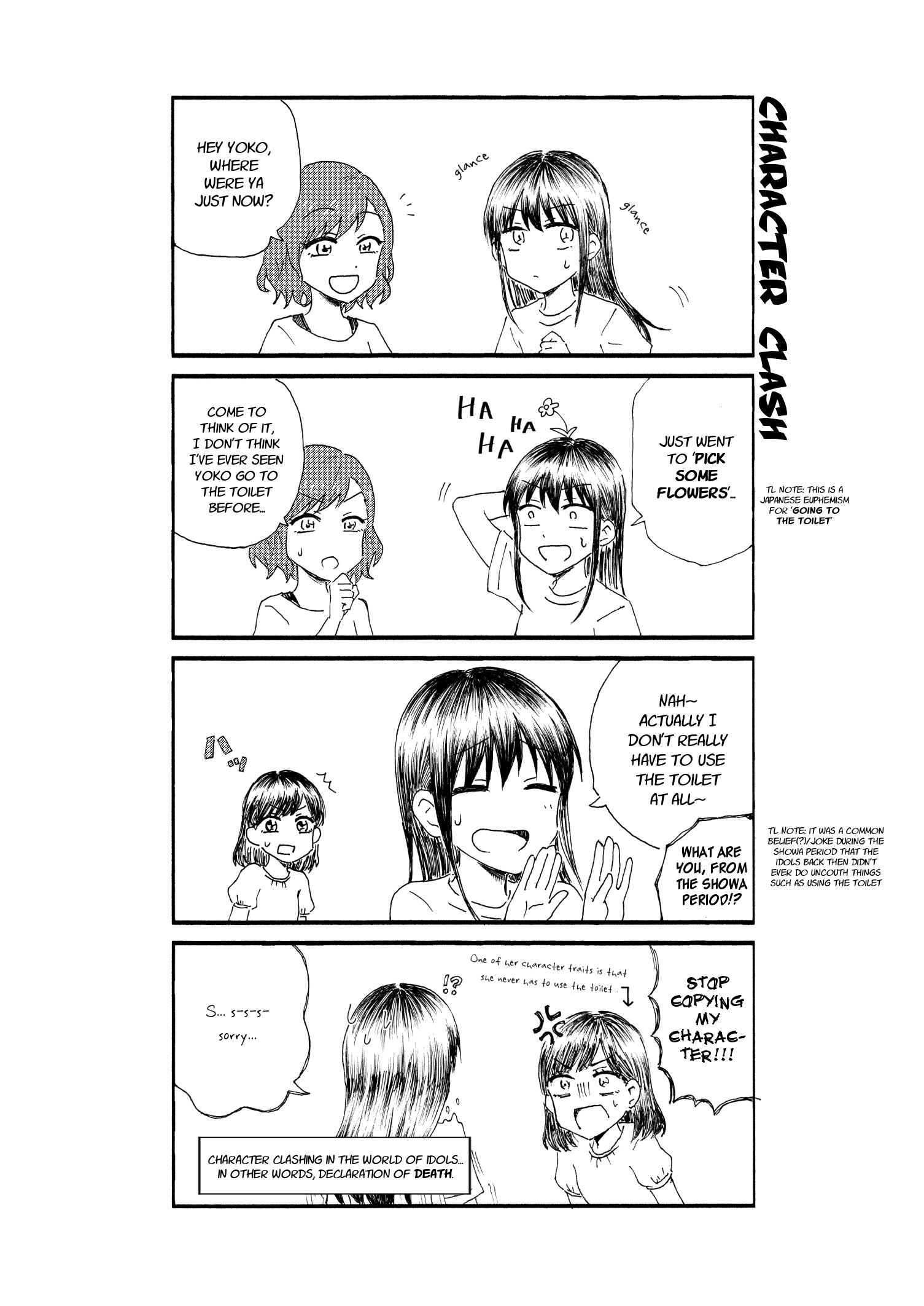 Kimoota, Idol Yarutteyo Chapter 20.5: Side Stories Collection 3 page 3 - Mangakakalots.com