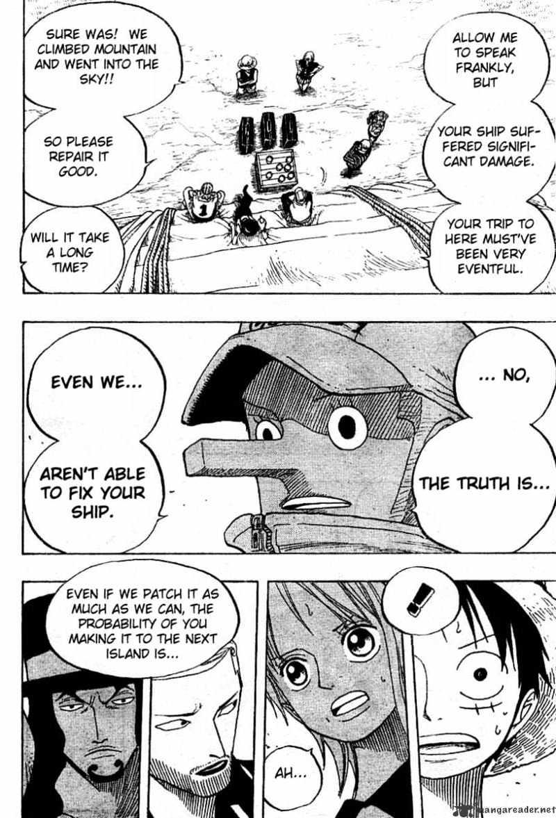 One Piece Chapter 327 : The Shipyard On Sousenshima, Dock 1 page 18 - Mangakakalot