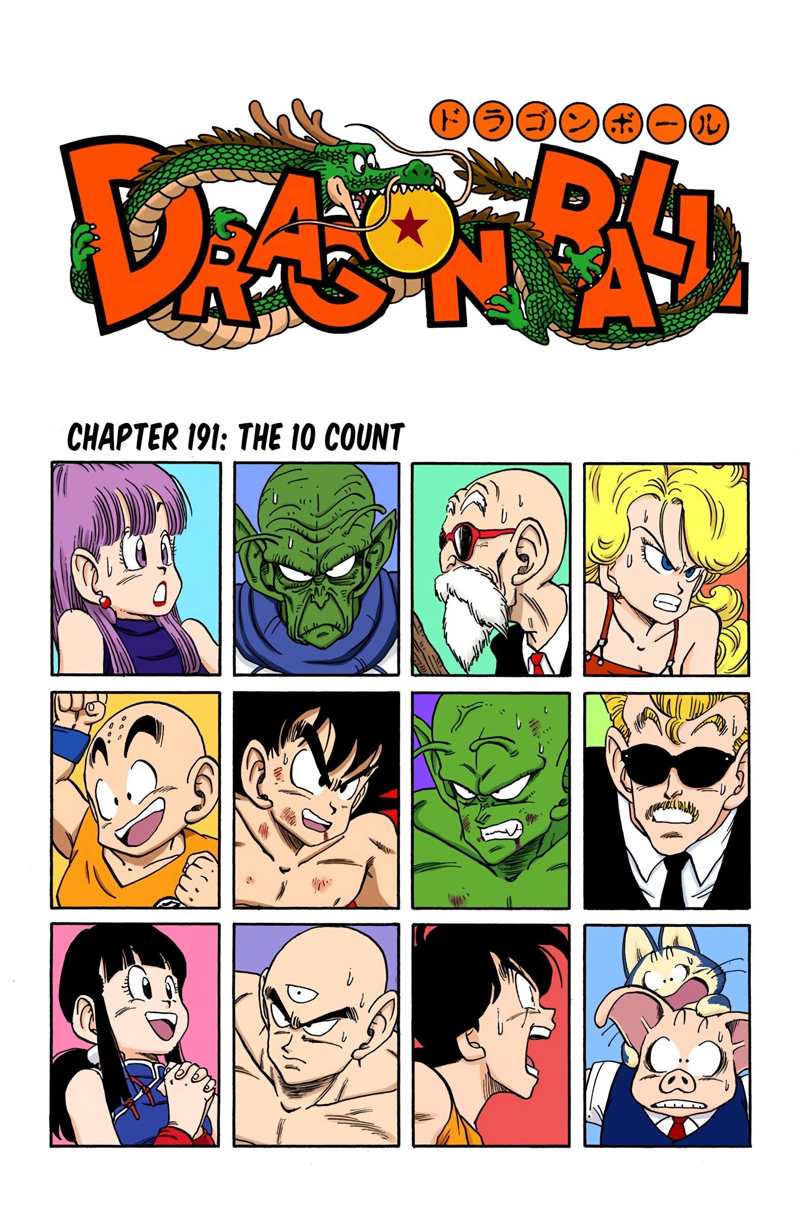 Dragon Ball - Full Color Edition Vol.16 Chapter 191: The 10 Count page 1 - Mangakakalot