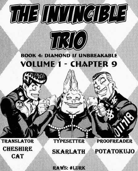 Jojo's Bizarre Adventure Vol.29 Chapter 274 : The Nijimura Brothers Part 1 page 1 - 