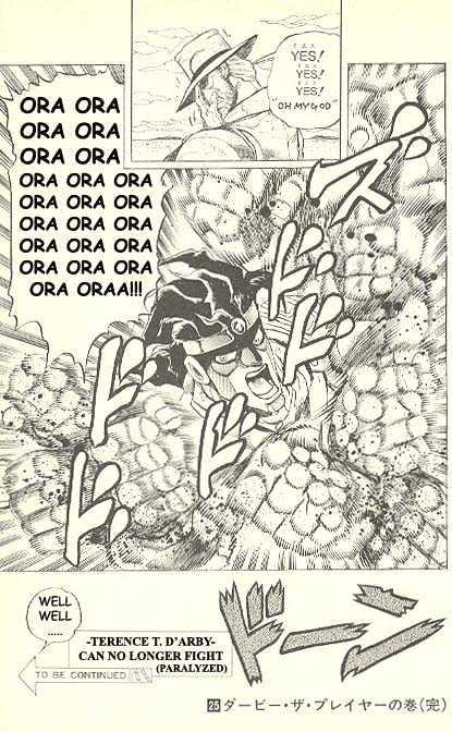 Jojo's Bizarre Adventure Vol.25 Chapter 237 : D'arby The Gamer Pt.11 page 19 - 