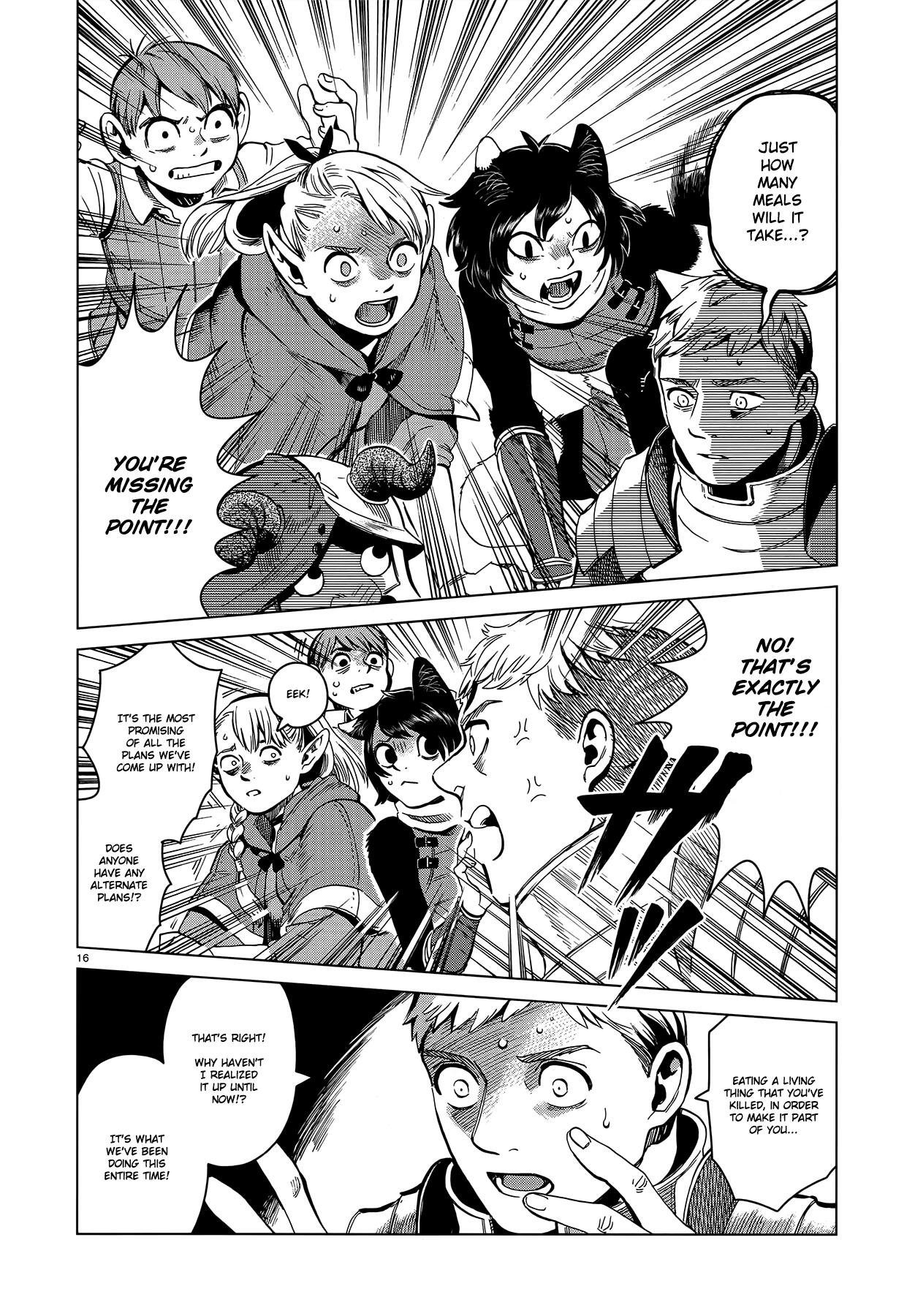Dungeon Meshi Chapter 52: Bacon And Eggs page 16 - Mangakakalot