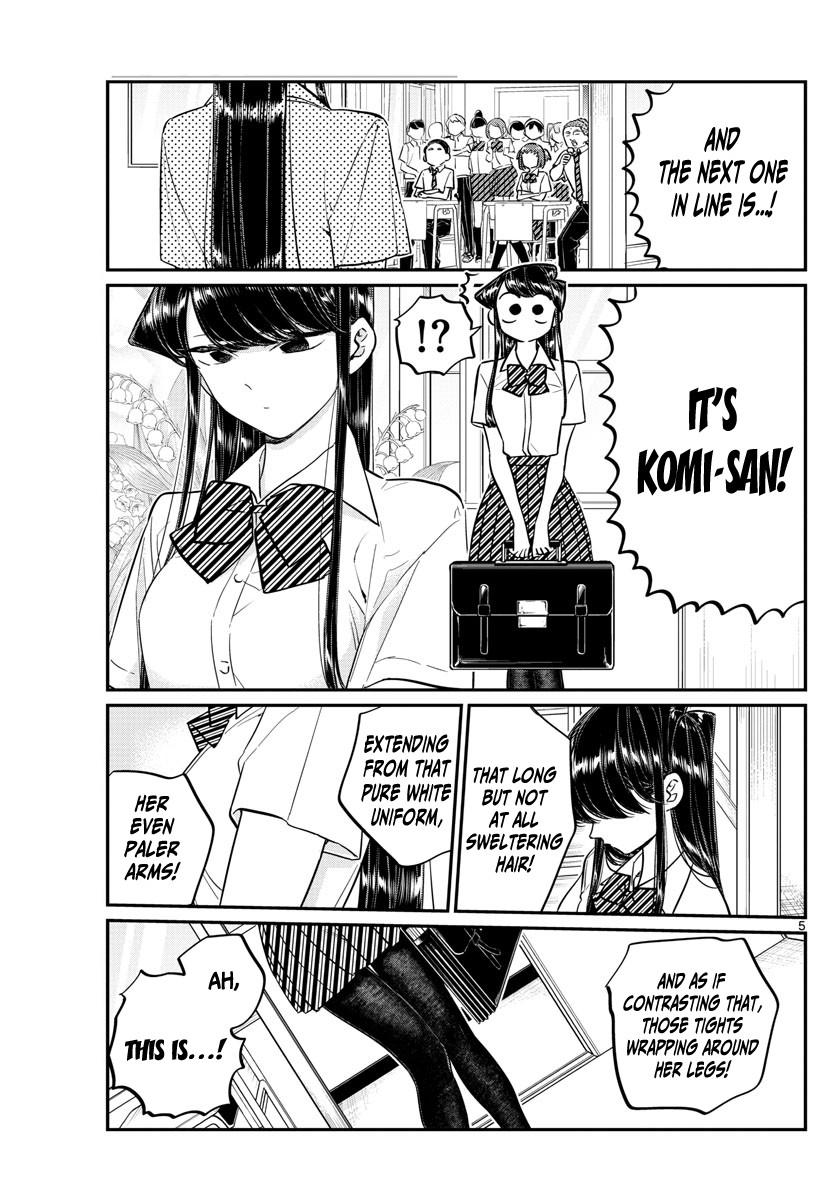 Komi-San Wa Komyushou Desu Vol.11 Chapter 150: Summer Uniform Grand Prix? page 5 - Mangakakalot