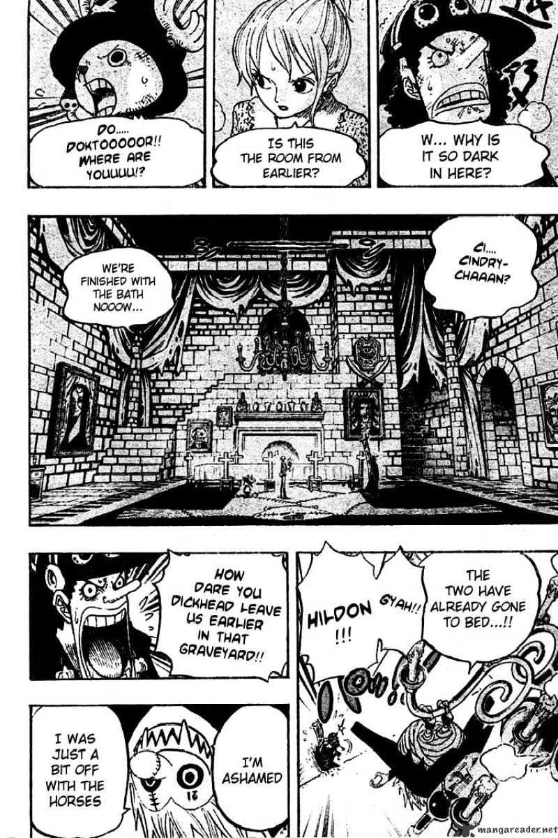 One Piece Chapter 447 : Surprise Zombie page 10 - Mangakakalot