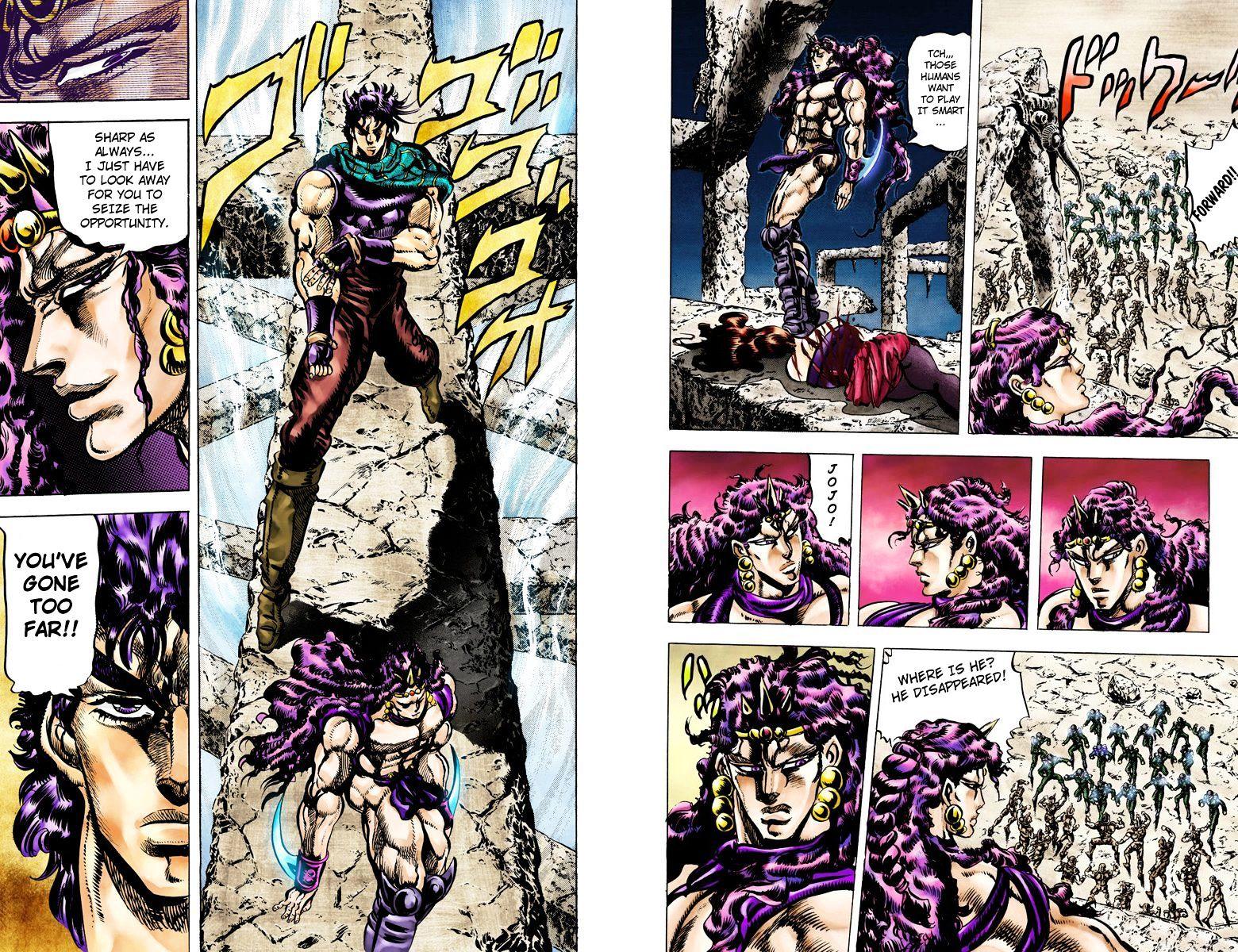 Jojo's Bizarre Adventure Vol.12 Chapter 106 : The Link Between Lisa Lisa And Jojo (Official Color Scans) page 6 - 
