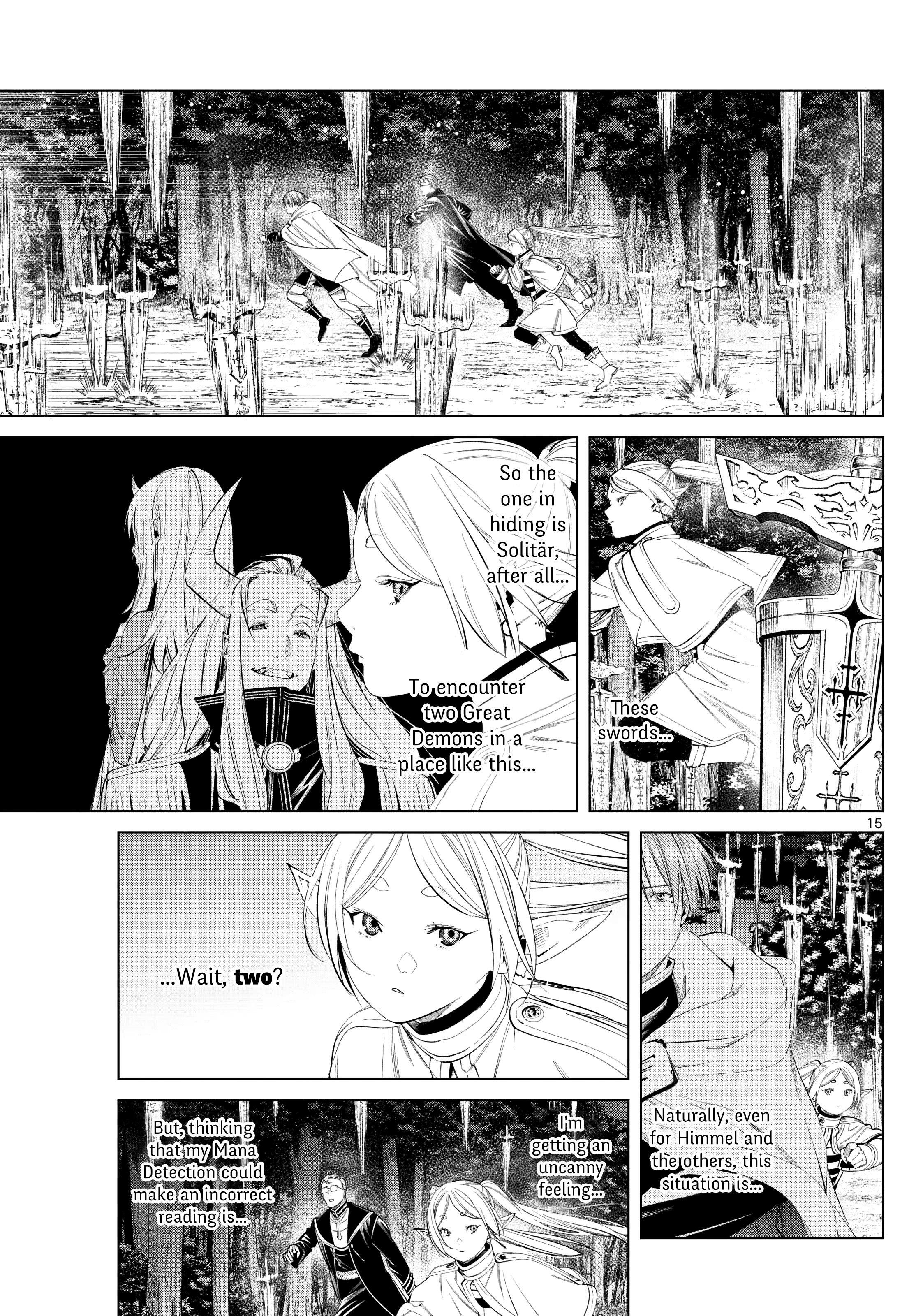 Sousou No Frieren Chapter 117: Miraculous Illusion page 15 - Mangakakalot