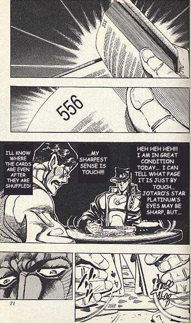 Jojo's Bizarre Adventure Vol.23 Chapter 214 : D'arby The Gambler Pt.4 page 3 - 