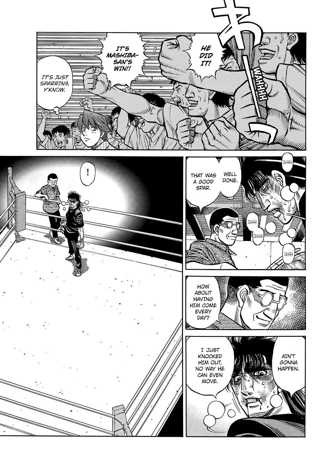 Read Hajime No Ippo Chapter 1440: Why Not Just Tell Him? on Mangakakalot