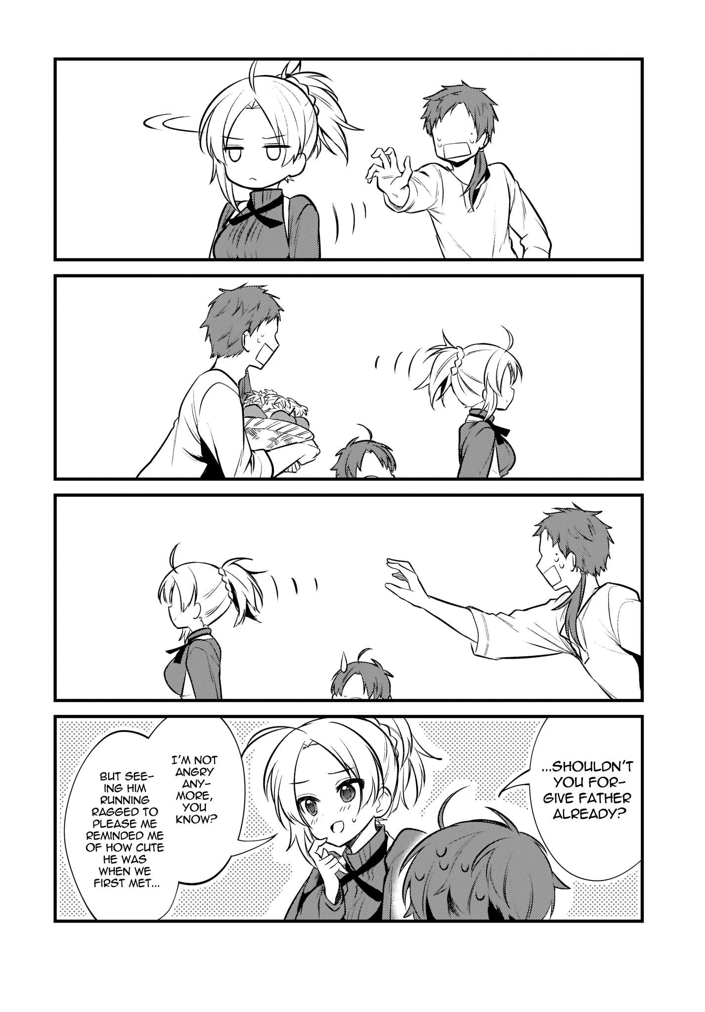 MUSHOKU TENSEI: EVEN IF IT'S A 4-KOMA, I'LL GET SERIOUS chapter-5 Page 11