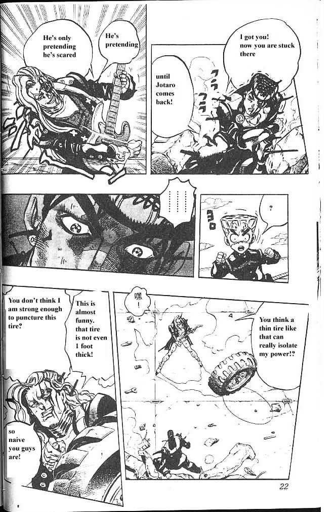 Jojo's Bizarre Adventure Vol.34 Chapter 313 page 20 - 