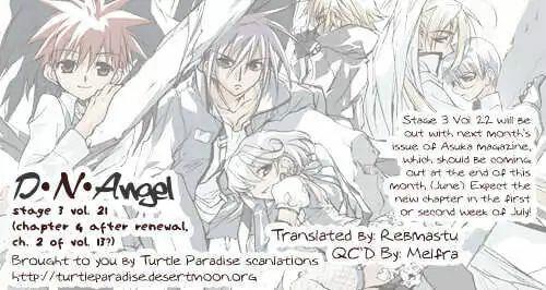 D.N.Angel' Manga Ends in Three Chapters 