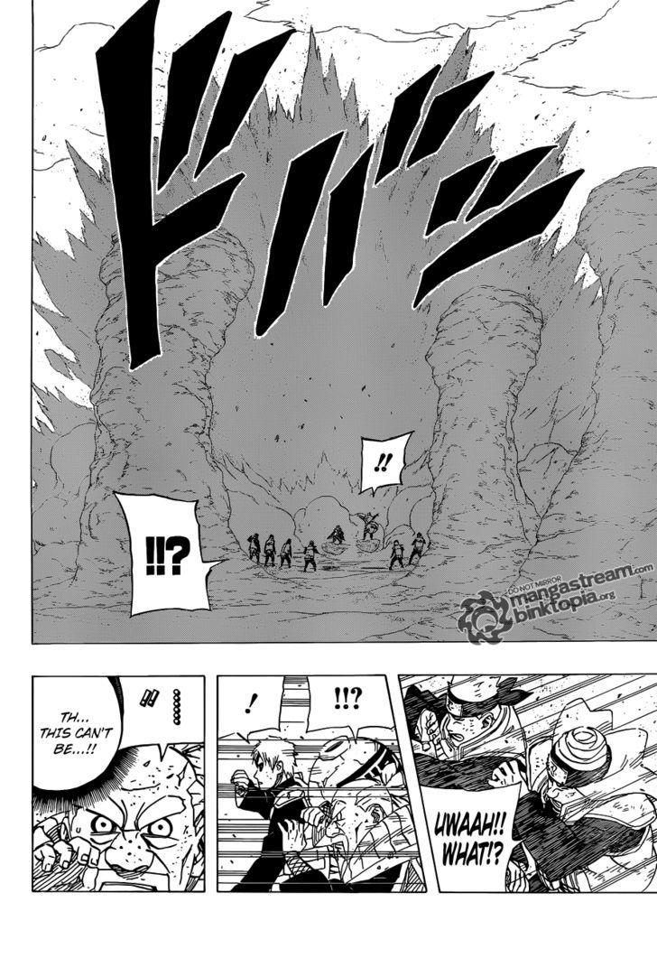 Vol.59 Chapter 556 – Gaara vs. the Mizukage!! | 14 page