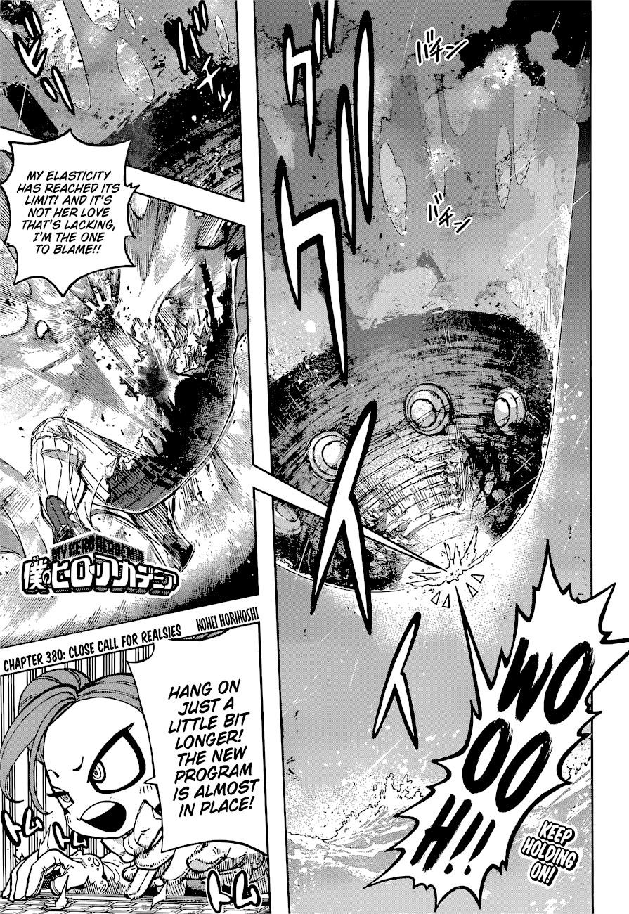 THE DAY HAS COME  My Hero Academia Chapter 402