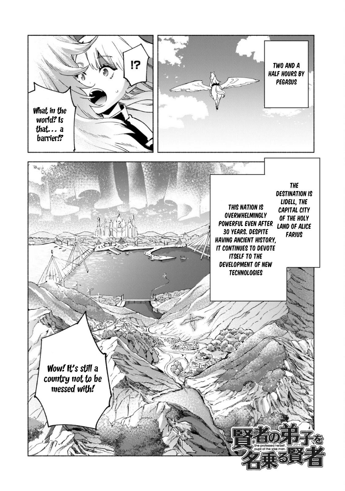 Read Manga Kenja no Deshi wo Nanoru Kenja - Chapter 54