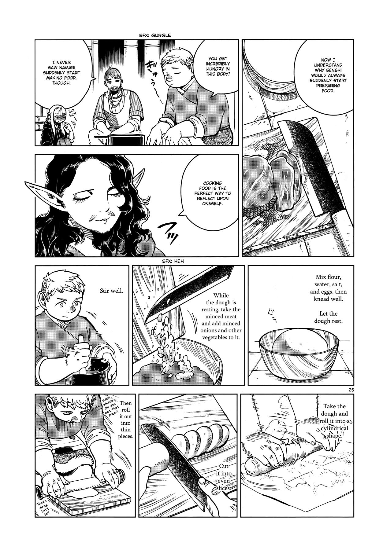 Dungeon Meshi Chapter 50: Dumplings page 25 - Mangakakalot