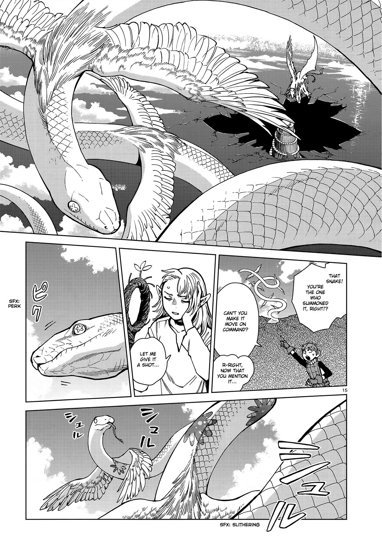 Dungeon Meshi Chapter 90: Winged Lion V page 14 - Mangakakalot