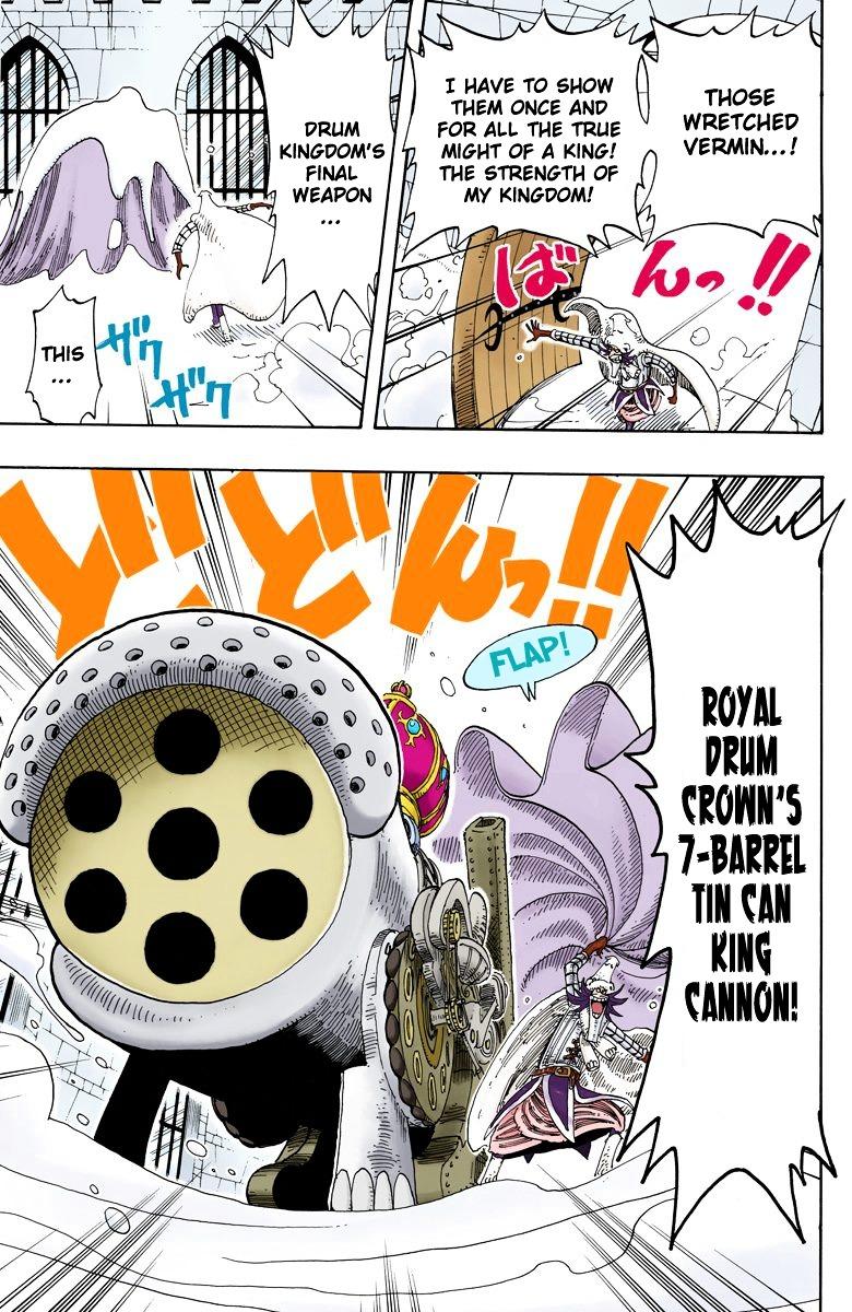 One Piece Chapter 150 V2 : Royal Drum Crown S 7-Barrel Tin Can King Cannon [Hq] page 16 - Mangakakalot