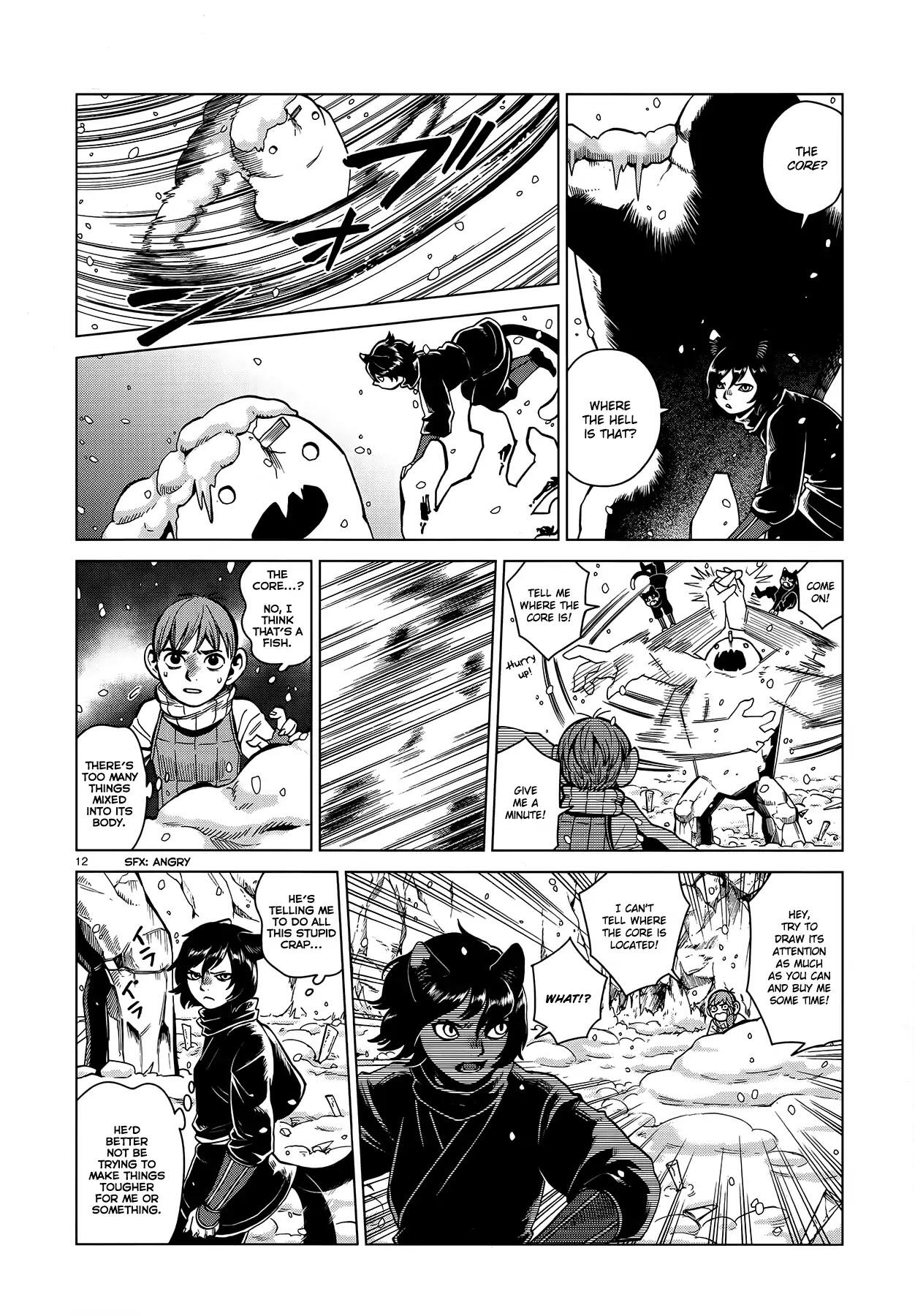 Dungeon Meshi Chapter 43: Ice Golem page 12 - Mangakakalot