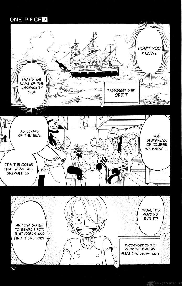 One Piece Chapter 56 : As If page 17 - Mangakakalot